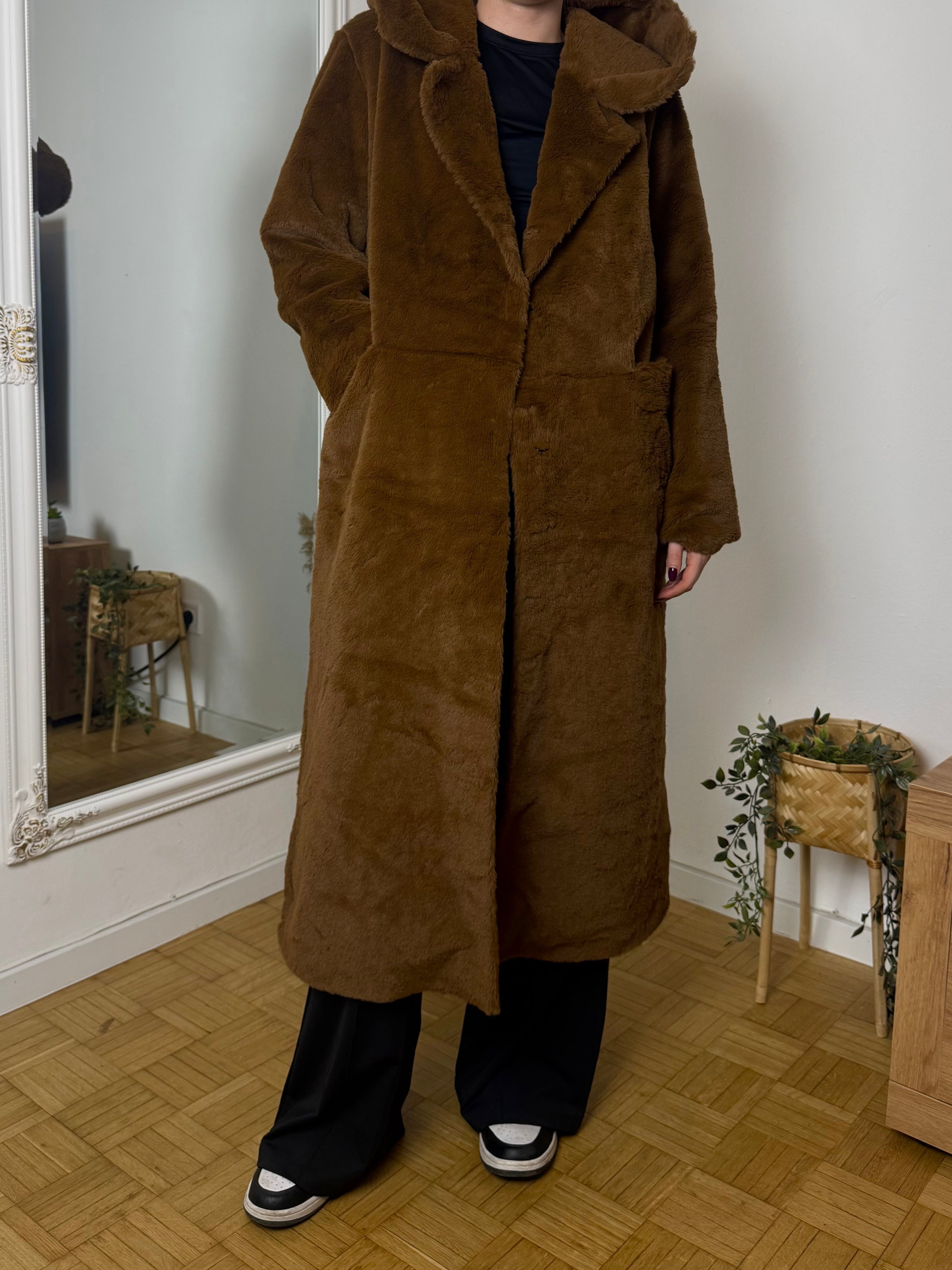 Pallto "Brown Teddy Coat"